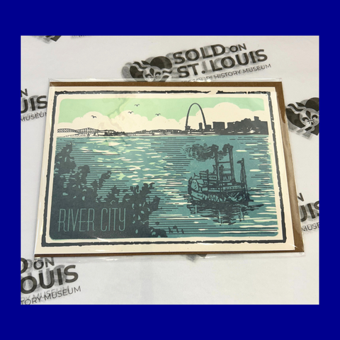 River City Greeting Card by Firecracker Press