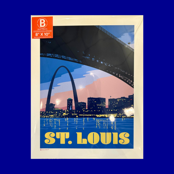 Eads Bridge St. Louis Print