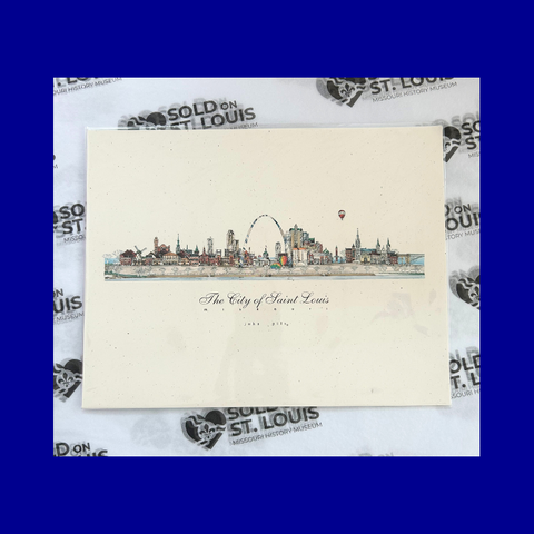 City Skyline Print by John Pils