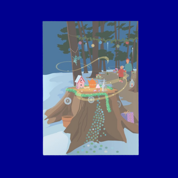 Holiday Boxed Greeting Cards: Fairy Garden