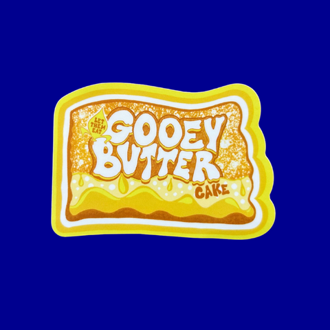 Let Them Eat Gooey Butter Cake Sticker