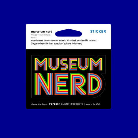 Museum Nerd Stickers