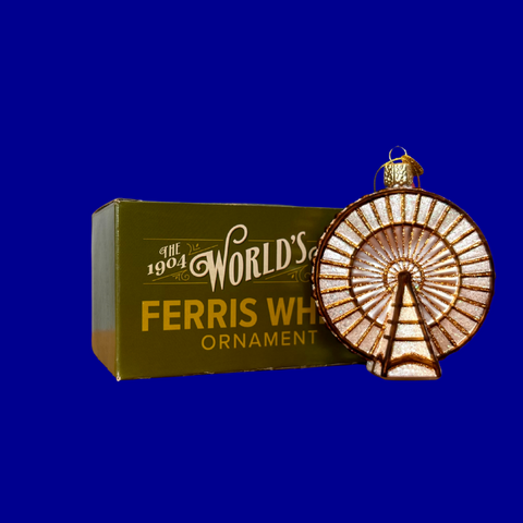 PREORDER 1904 World's Fair Ferris Wheel Ornament