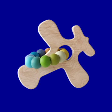 Plane Teether Toy