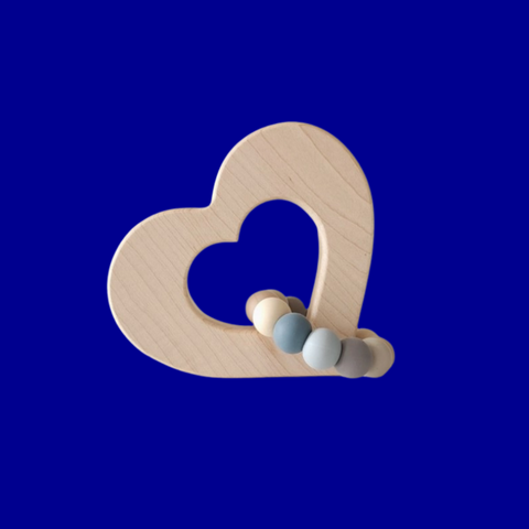 Heart Teether Toy